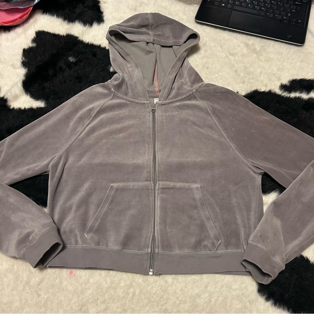Bongo cropped zip-up